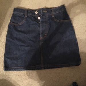 Denim skirt